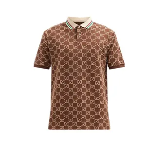卸売高品質通気性大人のポロシャツトレンディなカスタムメイドメンズカジュアルウェアTシャツ
