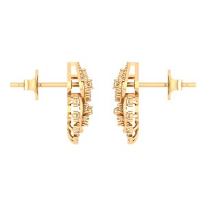 Pendientes elegantes de moissanita para mujer Brillo superior y aspecto de lujo Diseñado para brillar - Product Image 2