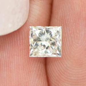 2CT exclusivo CVD Lab Grown princesa corte diamante colgante VVS2 claridad E Color IGI certificado aniversario diamantes sueltos al por mayor - Product Image 2