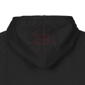 เสื้อมีฮู้ดพิมพ์สกรีนสำหรับผู้ชายสีทึบมีสไตล์ใหม่เสื้อมีฮู้ดลายสกรีนโลโก้ออกแบบได้ตามต้องการ - Product Image 3