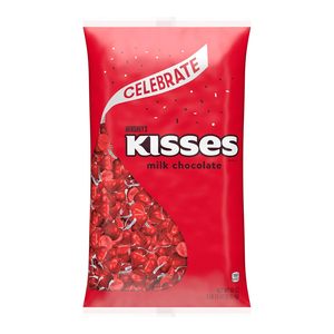 Caramelos de Chocolate con Leche HERSHEY'S KISSES en Bolsa Grande, Excelente Dulce para Fiestas y Regalos, 60 oz - Product Image 4