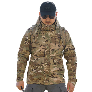 Veste Softshell Unisexe Multicolore 2025 avec Capuche, Résistante à l'Eau et au Vent, Doublée de Polaire Intérieure - Product Image 5