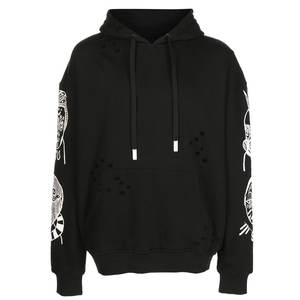 Heavyweight 100% algodón sudaderas con capucha en blanco hombres logotipo bordado personalizado hombres 400 500 Gsm Puff impresión Sudadera con capucha para hombres - Product Image 1