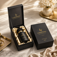 Boîte cadeau de luxe haut de gamme en carton rigide fait main, en forme de livre, avec fermeture magnétique, pour perruques et extensions capillaires, en matériaux recyclés