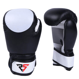 Guantes de boxeo con logotipo personalizado de alta calidad Profesional 12oz Cuero MMA Kickboxing Ropa deportiva Precio bajo Directo del fabricante - Product Image 5