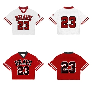 2024 Custom TF American Football Jersey Digital Printed Black Mesh Top Conjunto de ropa deportiva transpirable - Product Image 4