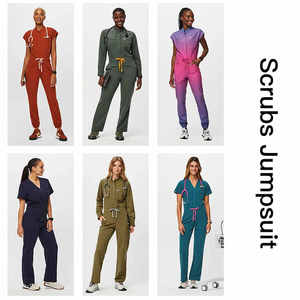 Conjunto de uniformes médicos de enfermería para hombre y mujer, conjuntos de uniformes médicos de LICRA para correr, uniformes médicos de hospital, 2025 - Product Image 5