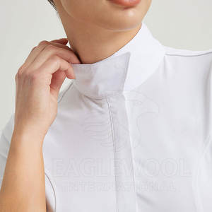 Chemises d'équitation en vente en ligne, fourniture directe d'usine, couleur et taille personnalisées, respirantes, imperméables, en spandex/nylon/polyester - Product Image 6