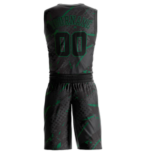 Personnalisez votre propre ensemble de maillot et de short de basket-ball avec un nom d'équipe personnalisé, uniformes de basket-ball personnalisés en sublimation à prix de gros - Product Image 3