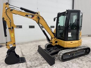 Caterpillar CAT 303.5E2 CR Mini Excavator Crawler Digger Compact <b>Hydraulic</b> Excavator for Construction and Farm Work - Product Image 1