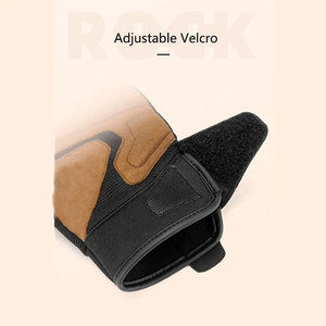 Gants de moto en cuir imperméables respirants été hiver doigts complets motard motocross unisexe - Product Image 4