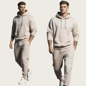 Sweat à capuche de sport avec logo personnalisé de haute qualité pour hommes Pantalon de survêtement Pull à capuche personnalisable avec motif imprimé pour hommes - Product Image 2