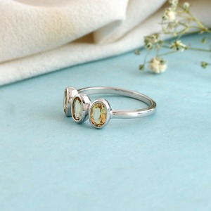 2025 bonne qualité solide 925 en argent Sterling bijoux fins bague ovale 6x4mm Fine nouveaux bijoux S925 timbre doigt anniversaire cadeau anneau - Product Image 4