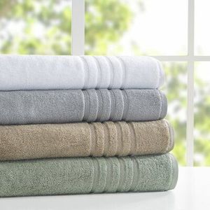Serviettes de bain tissées sur mesure en gros d'usine, extra larges 70*140cm, serviettes de luxe en coton pour hôtels, fabricant Inde - Product Image 1
