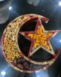 Bandeja de resina para accesorios de lujo para el hogar, bandeja de resina con diseño de efecto mármol, bandeja de resina transparente - Product Image 6