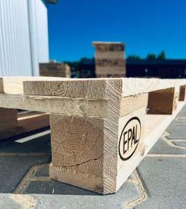 Palet de Madera Europeo EPAL Modelo 1200x800, Embalaje Logístico, Bajo Precio, Listo para Exportar Directamente desde Alemania - Product Image 1
