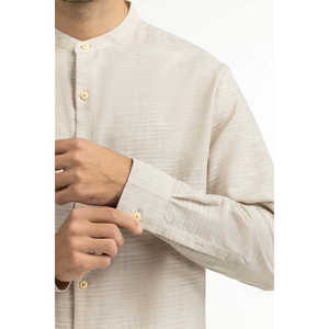 Chemises décontractées pour hommes 100 % coton, coupe classique, style semi-formel MN-CS-SS25-179, respirantes, en popeline/tissé/satin, chemises d'affaires ODM - Product Image 4