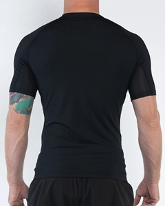 Rash Guard MMA de haute qualité avec logo personnalisé imprimé par sublimation BJJ Compression Long Sve Guard OEM Tissu BJJ Rashguard - Product Image 5