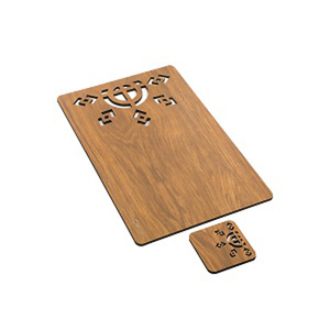 Décoration de Table de cuisine, ensemble de tapis de Table, napperons tissés ronds imprimés, bureau, café, fête, mariage en plein air - Product Image 3