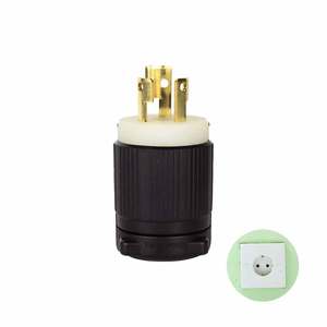 ขายร้อน NEMA L6-15 15A 250V ปลั๊กล็อคปลั๊กไฟฟ้าสำหรับเครื่องจักรสิ่งทอ - Product Image 6