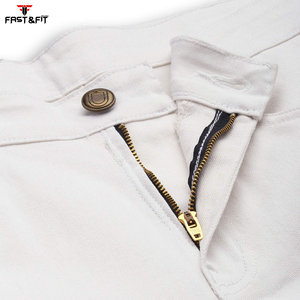 Material cómodo y transpirable hecho de color sólido para hombre, pantalones vaqueros informales para hombre, precio barato, pantalones vaqueros informales ligeros para hombre - Product Image 4