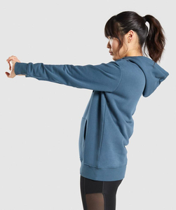 Sudadera con Capucha Personalizada de Estilo Urbano para Mujer, Gruesa, Holgada, Bordada, Transpirable, con Logotipo en la Parte Delantera - Product Image 3