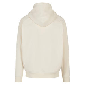 Sweat à capuche à fermeture éclair surdimensionné classique à la mode pour hommes à manches longues 100% coton doux avec broderie de Logo personnalisée - Product Image 3