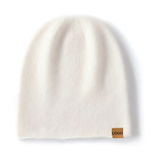 Luxury Cashmere Beanies With <b>Tag</b> Custom Warm Knitted Hats for Winter jacquard beanie - Product Image 6
