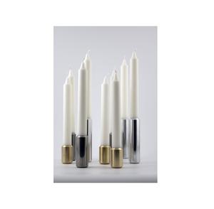 Porte-bougie unique en métal doré avec un style artisanal, adapté aux maisons vintage, à la décoration extérieure et aux lieux spirituels - Product Image 2