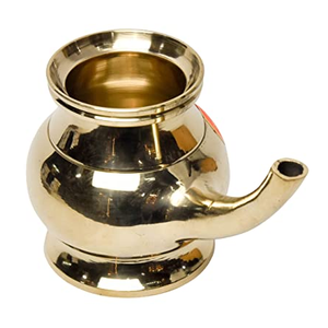 Lota de Latón Puro Vintage de Alta Calidad con Grabado y Acabado Pulido para Uso en la Cocina, Artículo de Cocina Lota Árabe Antiguo - Product Image 5