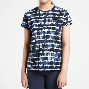 Best Quality Cotton Women's <b>Crop</b> <b>Top</b> T-Shirts Half Sleeves Custom Printed Design New Plus Size for Summer - Product Image 1