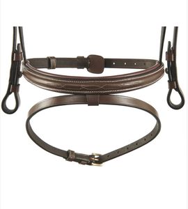 Equipride-Bride de confort pourpre en cuir rembourré avec Diamante Taille Full-Shetty - Product Image 6
