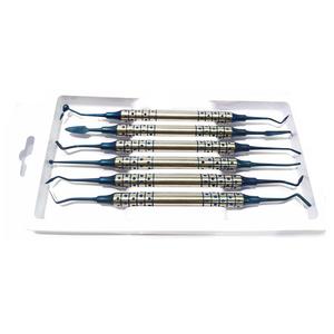 Juego de Instrumentos Quirúrgicos Dentales Manuales para Composite con Empuñadura Ergonómica y Certificación CE - Product Image 1