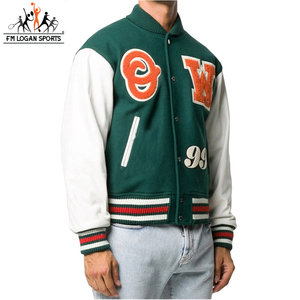 Veste d'université pour hommes, Design Unique, superbe qualité, vêtements décontractés élégants, veste d'université à la mode par FM LOGAN SPORTS - Product Image 3