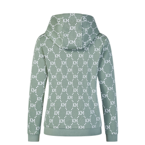 Jersey de talla única para mujer, Sudadera con capucha estampada, suéter de punto liso para gimnasio y Fitness para Otoño e Invierno - Product Image 4