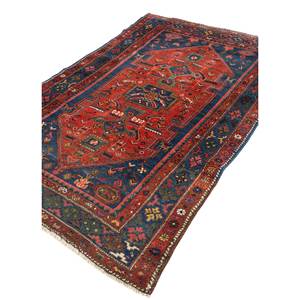 Nuray Large Area Kilim Style Wool <b>Rugs</b> 9x12 Hand Knotted Medallion Pattern for Home Entryway Hallway & Rectangle <b>Space</b>-Paem-1037 - Product Image 2