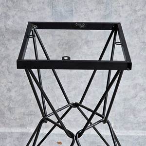 Industrial-Style Heavy Duty <b>Cast</b> Iron Furniture Legs 10mm Diameter <b>Powder</b> Coated for Hospital and Dining Tables CHBCF036 - Product Image 4