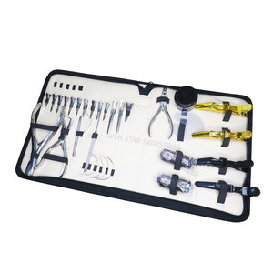 Comprar Kit de herramientas de extensión de cabello Alicates de extensión de cabello multifuncionales Kits de extensión de cabello de etiqueta personalizada de acero inoxidable sólido - Product Image 6