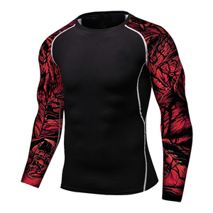 Nouveau design de votre propre Rash Guard personnalisé mma Rash Guard à manches longues à séchage rapide Rashguards légers - Product Image 3