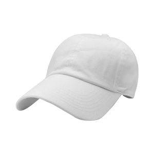 Gorra de béisbol clásica Algodón suave Tamaño ajustable Blanco 100% Algodón Lavable Tamaño ajustable - Product Image 3