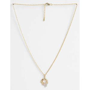 NOVAMART Fine 925 Sterling Silver Alba Pendant <b>Necklace</b> <b>Chain</b> Geometric Animal Gold Diamond Pearl Classic Religious Engagement G - Product Image 3