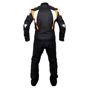 Combinaison de moto pour homme sur mesure en cuir Course Entraînement Motard Vente en gros Vêtements pour homme Combinaison de moto en cuir véritable - Product Image 5