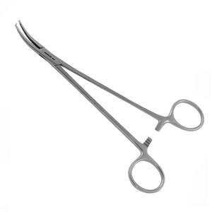 คีมจับหลอดเลือดฮัลสต์ดแบบโค้ง 12 ฟัน 18.0 ซม. สแตนเลส สำหรับผ่าตัด ควบคุมการห้ามเลือด - Product Image 6