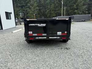 Hydraulic Tilt 5X10 Dump <b>Trailer</b> <b>Farm</b> <b>Trailers</b> Double Axle Utility Hauling <b>Trailer</b> for Agricultural Transport - Product Image 6