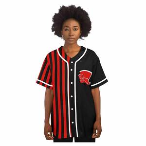 Camiseta de jugador de béisbol para mujer con elegante Camiseta corta, camiseta de béisbol de diseño deportivo personalizada para hombre al por mayor para mujer - Product Image 5