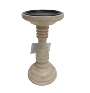 Bougeoir en métal de revêtement de poudre de nickel de support de pilier de bougie en aluminium de décoration d'événement pour la décoration à la maison - Product Image 2