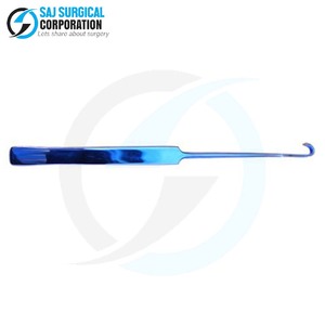 Crochet de sécurité pour ovariectomie Pointe arrondie avec bords lisses pour minimiser les traumatismes tissulaires pendant les interventions chirurgicales - Product Image 2