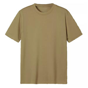 Offre Spéciale hommes 100% coton T-Shirt haute qualité 210 Gsm impression personnalisée tissu tricoté lavé pour les hommes de grande taille - Product Image 3