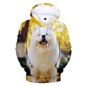 Sudaderas con capucha con estampado 3D de animales bonitos para hombres y mujeres, sudadera informal de Moda de Primavera y otoño, ropa de calle bonita - Product Image 2