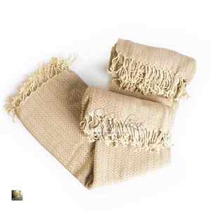 Toalla de playa bordada de algodón Premium absorbente de secado rápido ligero personalizable para uso en gimnasio de resort proveedor mayorista - Product Image 4